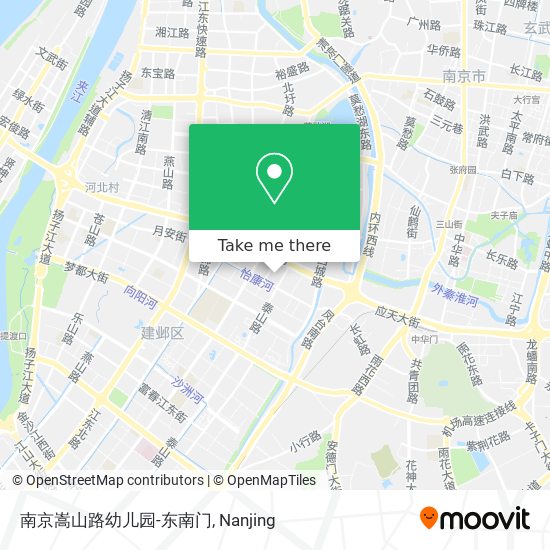 南京嵩山路幼儿园-东南门 map