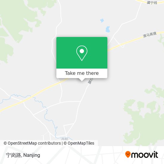 宁岗路 map