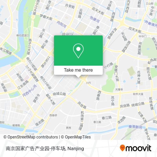 南京国家广告产业园-停车场 map