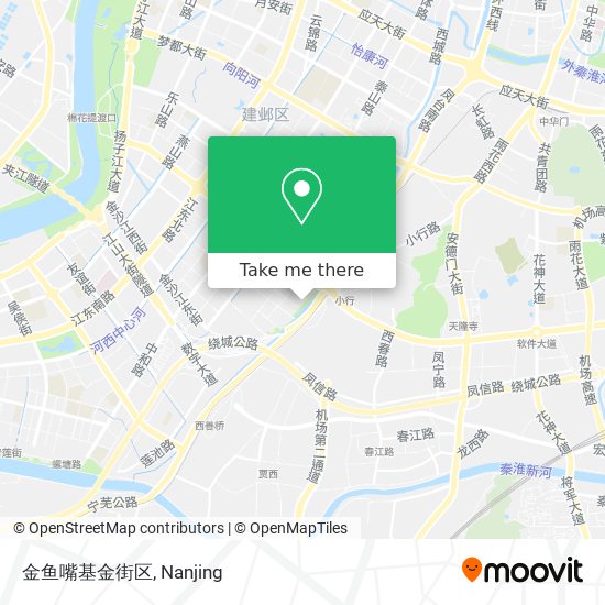 金鱼嘴基金街区 map