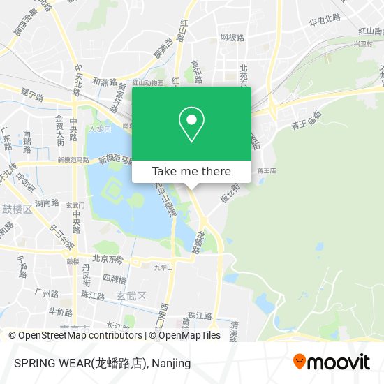 SPRING WEAR(龙蟠路店) map