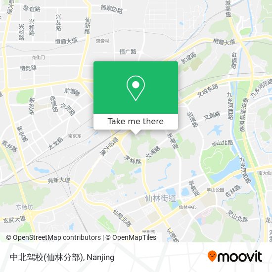 中北驾校(仙林分部) map
