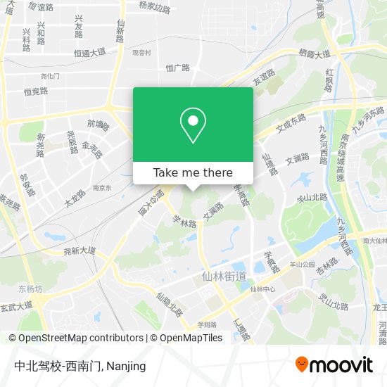 中北驾校-西南门 map