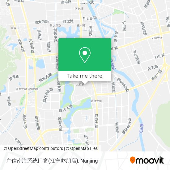 广信南海系统门窗(江宁亦朋店) map