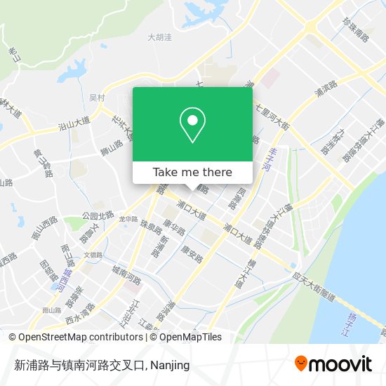 新浦路与镇南河路交叉口 map