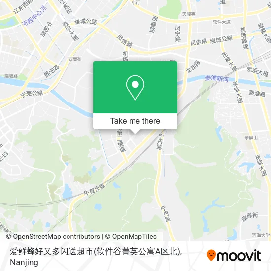 爱鲜蜂好又多闪送超市(软件谷菁英公寓A区北) map