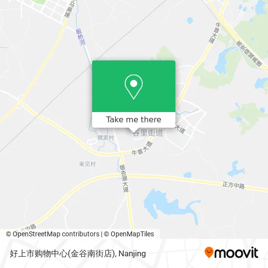 好上市购物中心(金谷南街店) map