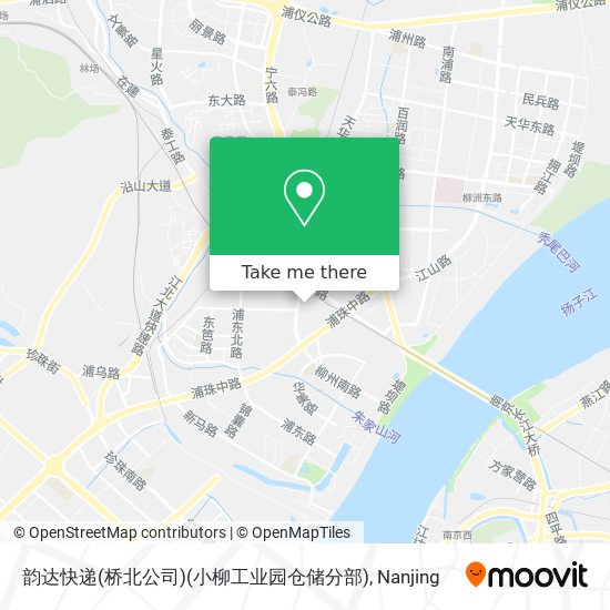 韵达快递(桥北公司)(小柳工业园仓储分部) map