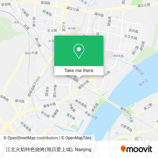 江北火焰特色烧烤(旭日爱上城) map