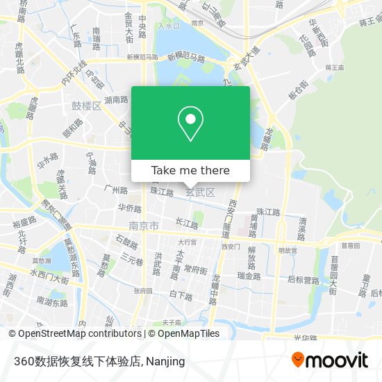 360数据恢复线下体验店 map
