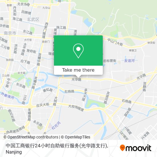 中国工商银行24小时自助银行服务(光华路支行) map