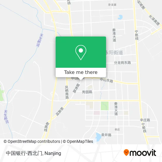 中国银行-西北门 map
