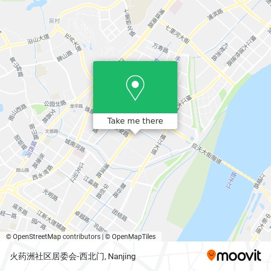火药洲社区居委会-西北门 map