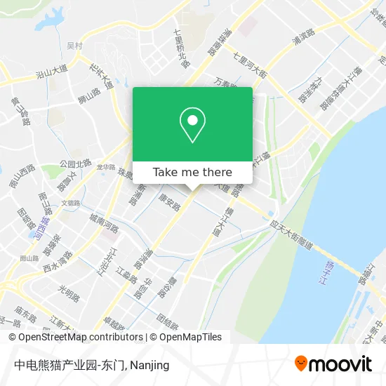 中电熊猫产业园-东门 map