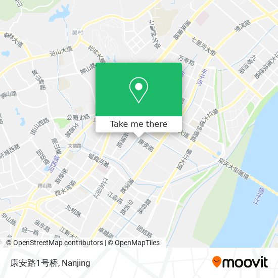 康安路1号桥 map