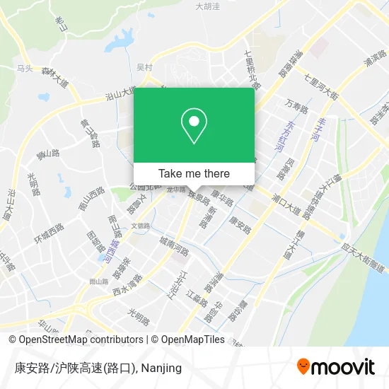 康安路/沪陕高速(路口) map