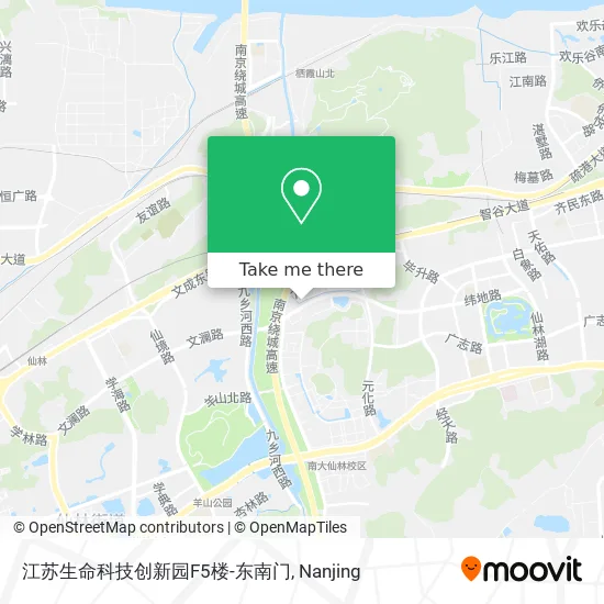 江苏生命科技创新园F5楼-东南门 map