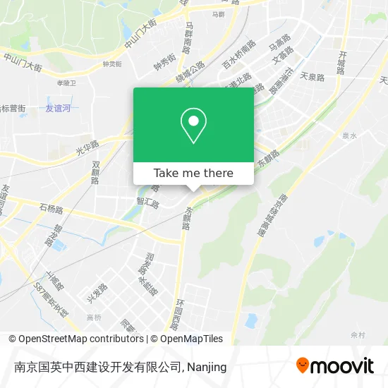 南京国英中西建设开发有限公司 map