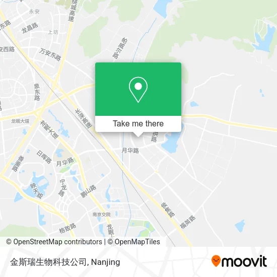 金斯瑞生物科技公司 map