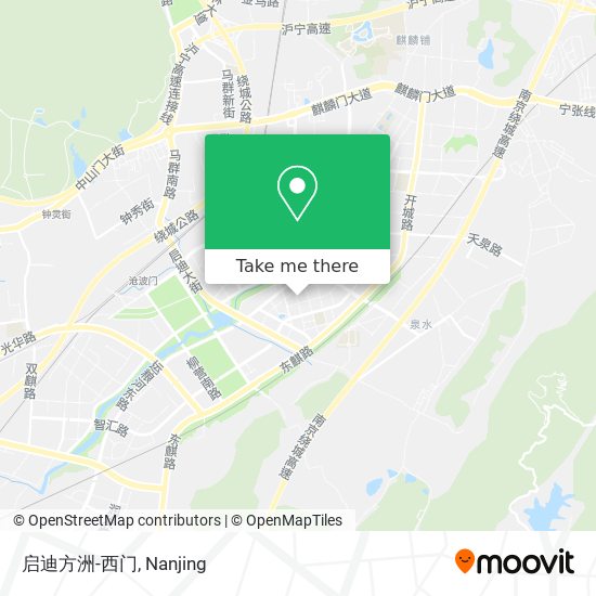 启迪方洲-西门 map
