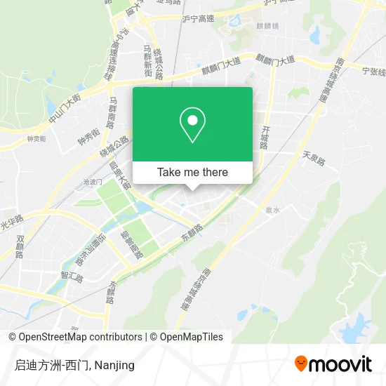 启迪方洲-西门 map