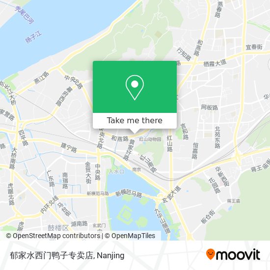 郁家水西门鸭子专卖店 map
