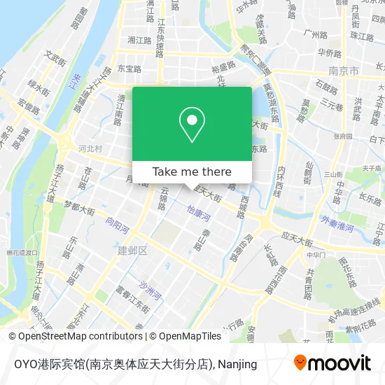 OYO港际宾馆(南京奥体应天大街分店) map