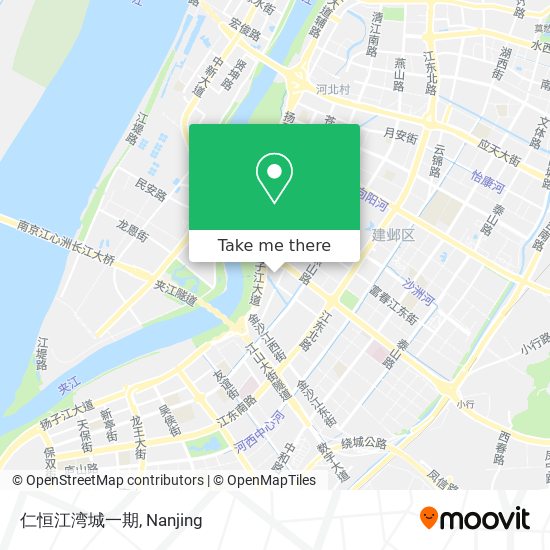 仁恒江湾城一期 map