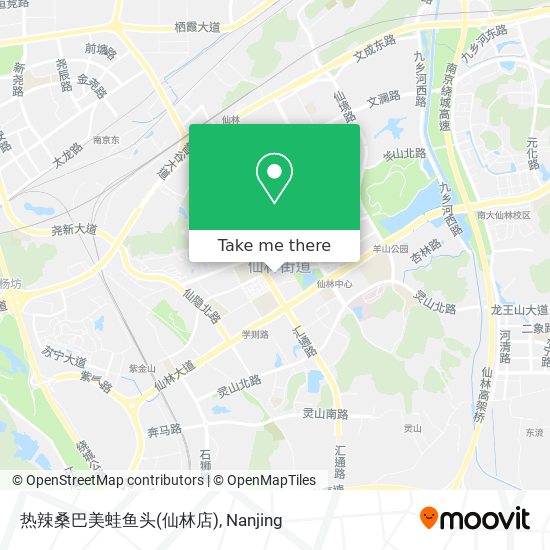 热辣桑巴美蛙鱼头(仙林店) map