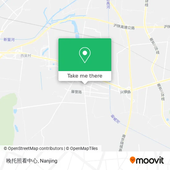 晚托照看中心 map