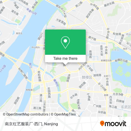 南京红艺服装厂-西门 map