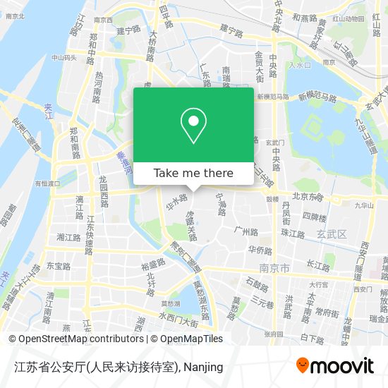 江苏省公安厅(人民来访接待室) map
