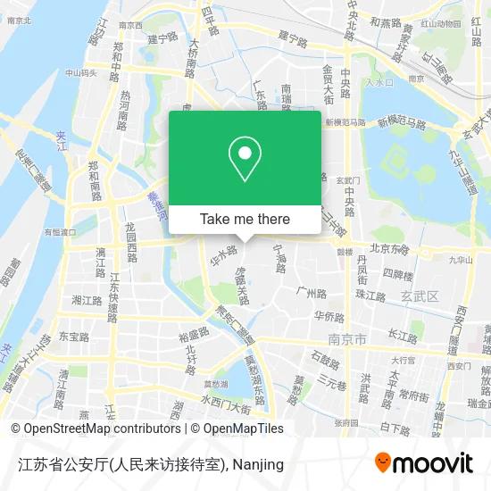 江苏省公安厅(人民来访接待室) map