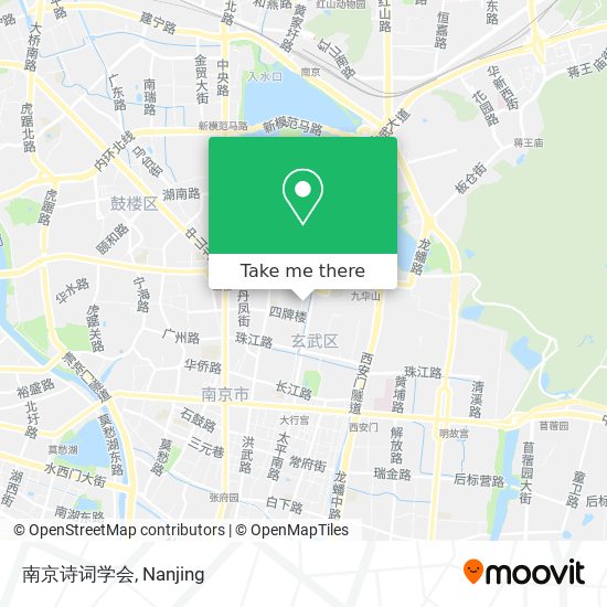 南京诗词学会 map