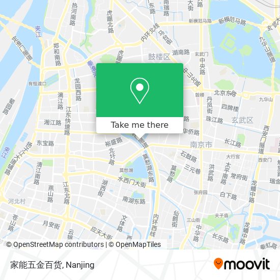 家能五金百货 map