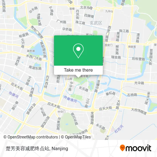 楚芳美容减肥终点站 map