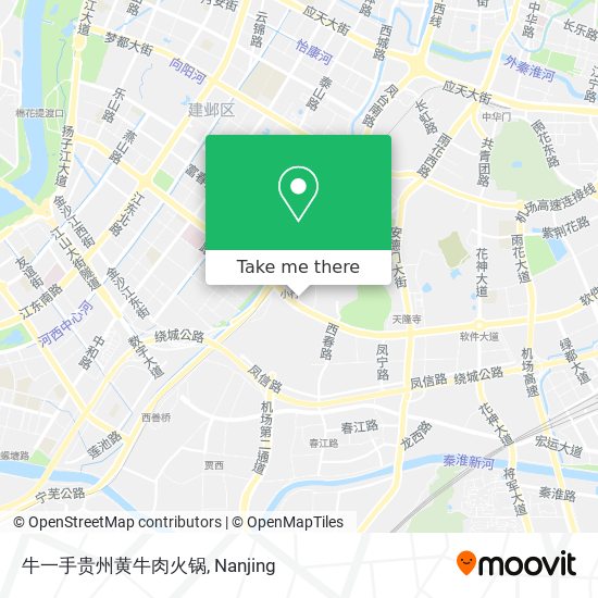 牛一手贵州黄牛肉火锅 map
