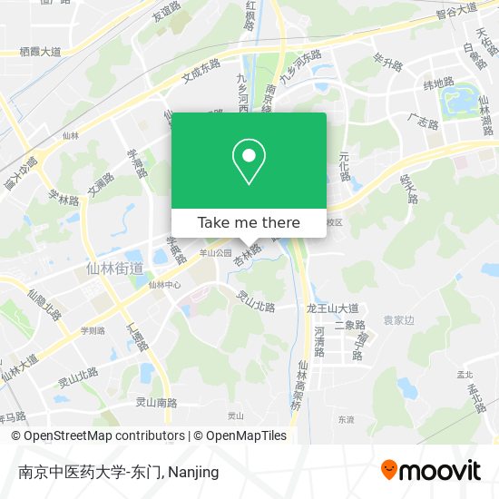 南京中医药大学-东门 map