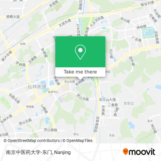 南京中医药大学-东门 map