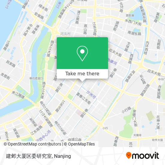 建邺大厦区委研究室 map
