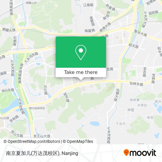 南京夏加儿(万达茂校区) map