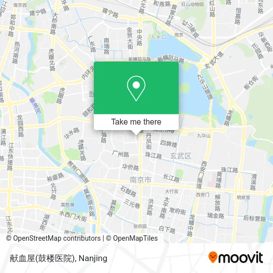 献血屋(鼓楼医院) map