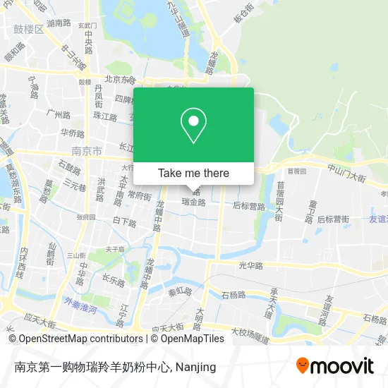 南京第一购物瑞羚羊奶粉中心 map