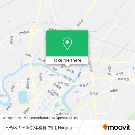 六合区人民医院体检科-东门 map