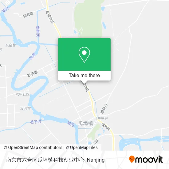 南京市六合区瓜埠镇科技创业中心 map