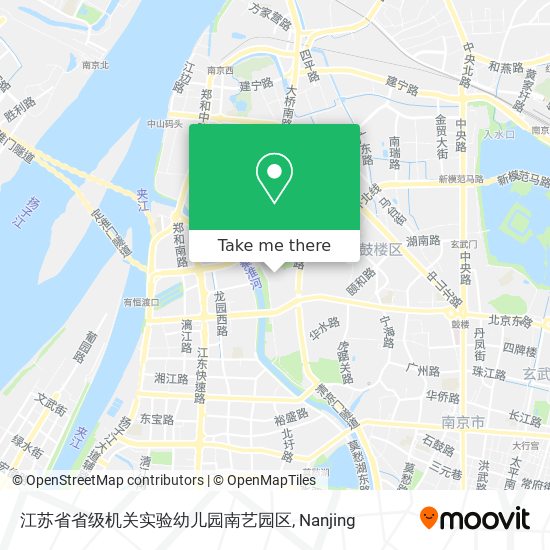 江苏省省级机关实验幼儿园南艺园区 map