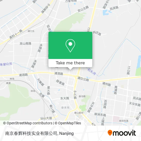 南京春辉科技实业有限公司 map