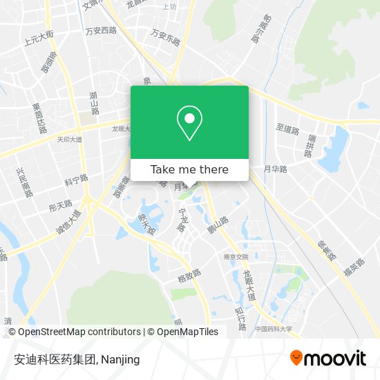 安迪科医药集团 map