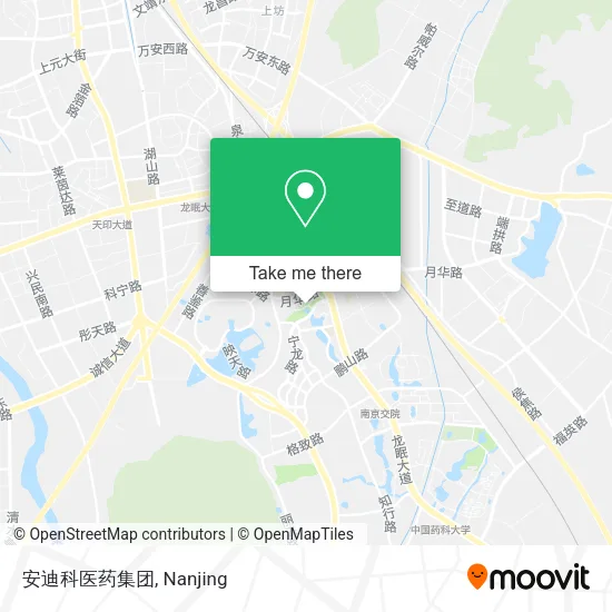 安迪科医药集团 map