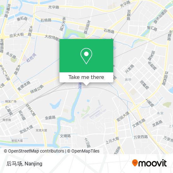 后马场 map